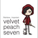 Rainbow/Velvet Peach Seven摜