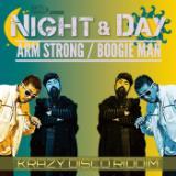 NIGHT & DAY/BOOGIE MANARM STRONG摜
